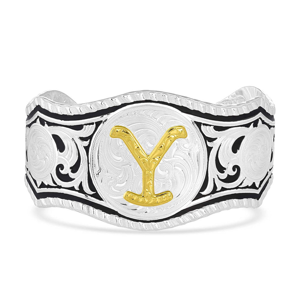 Yellowstone Dutton Y Yellowstone Silver Cuff Bracelet