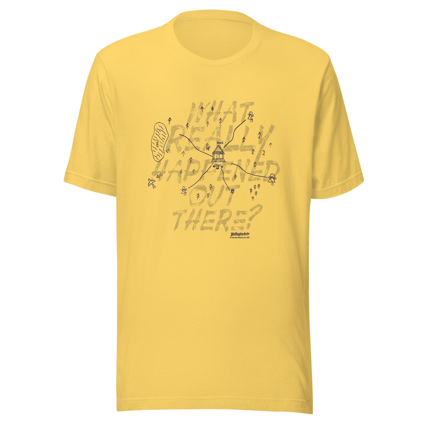 Yellowjackets Camiseta Cabin Map