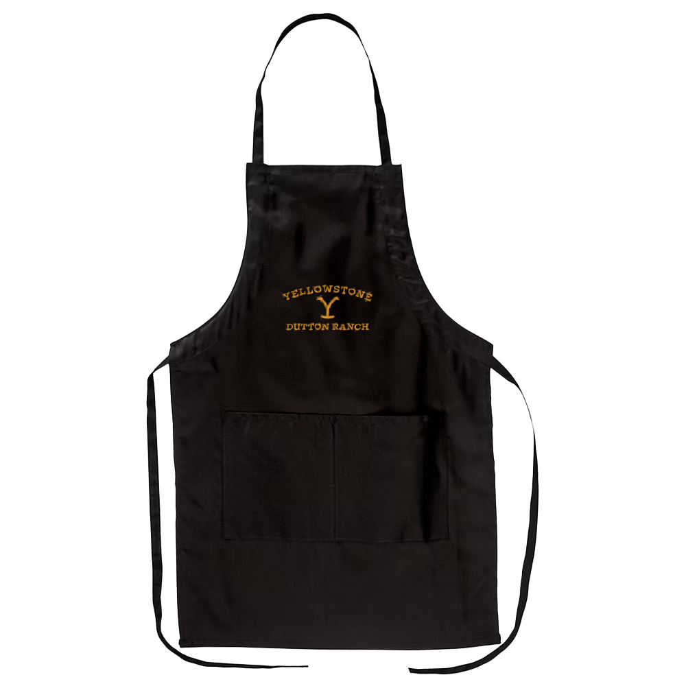 Yellowstone Dutton Ranch Logo Embroidered Apron – Paramount Shop