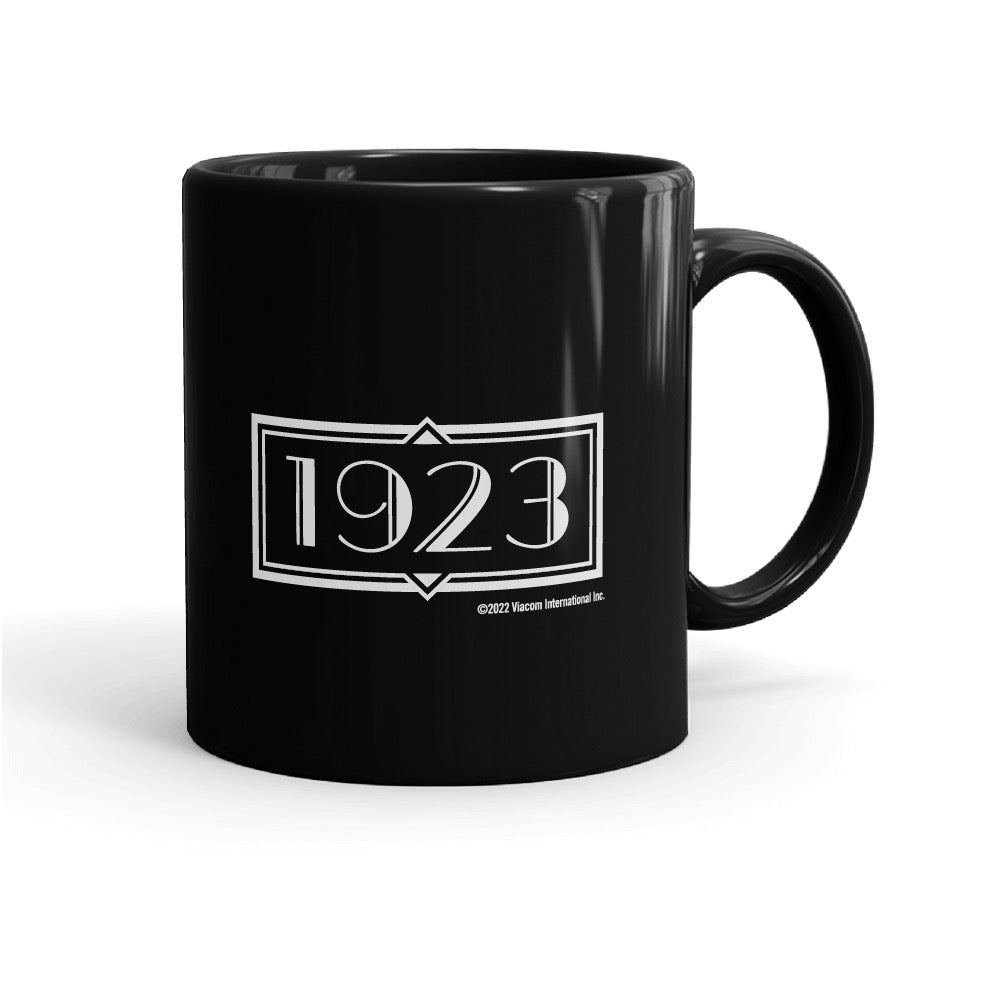 Yellowstone 1923 Logo Black Mug