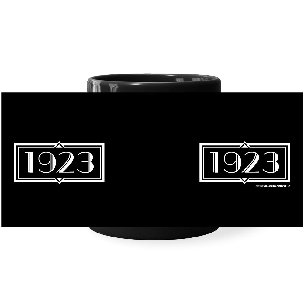 Yellowstone 1923 Logo Black Mug