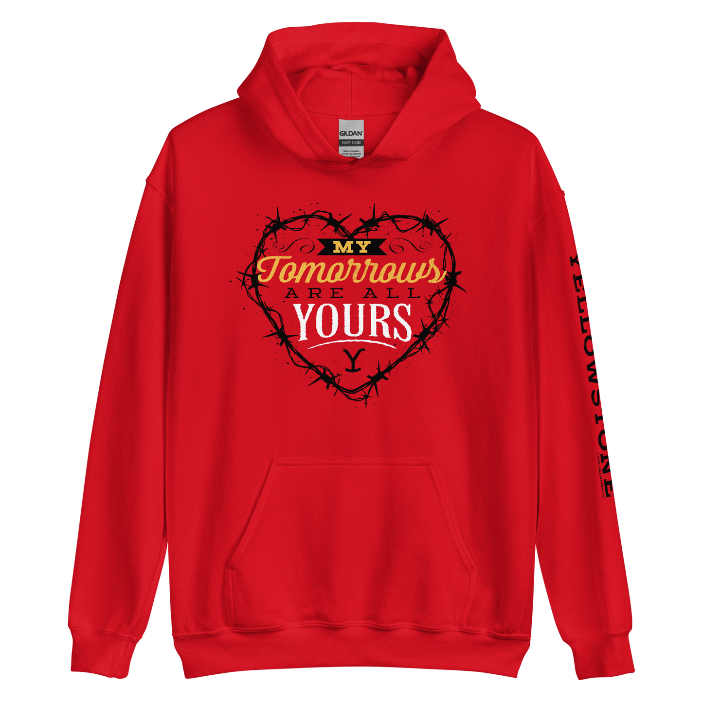 Yellowstone My Tomorrows Are All Yours Sweatshirt mit Kapuze