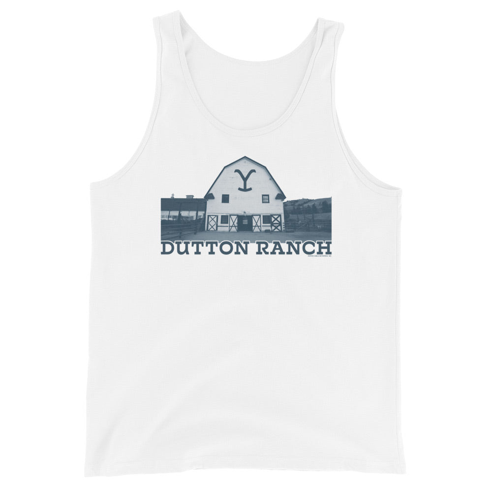 Yellowstone Dutton Ranch Barn Unisex Tank Top