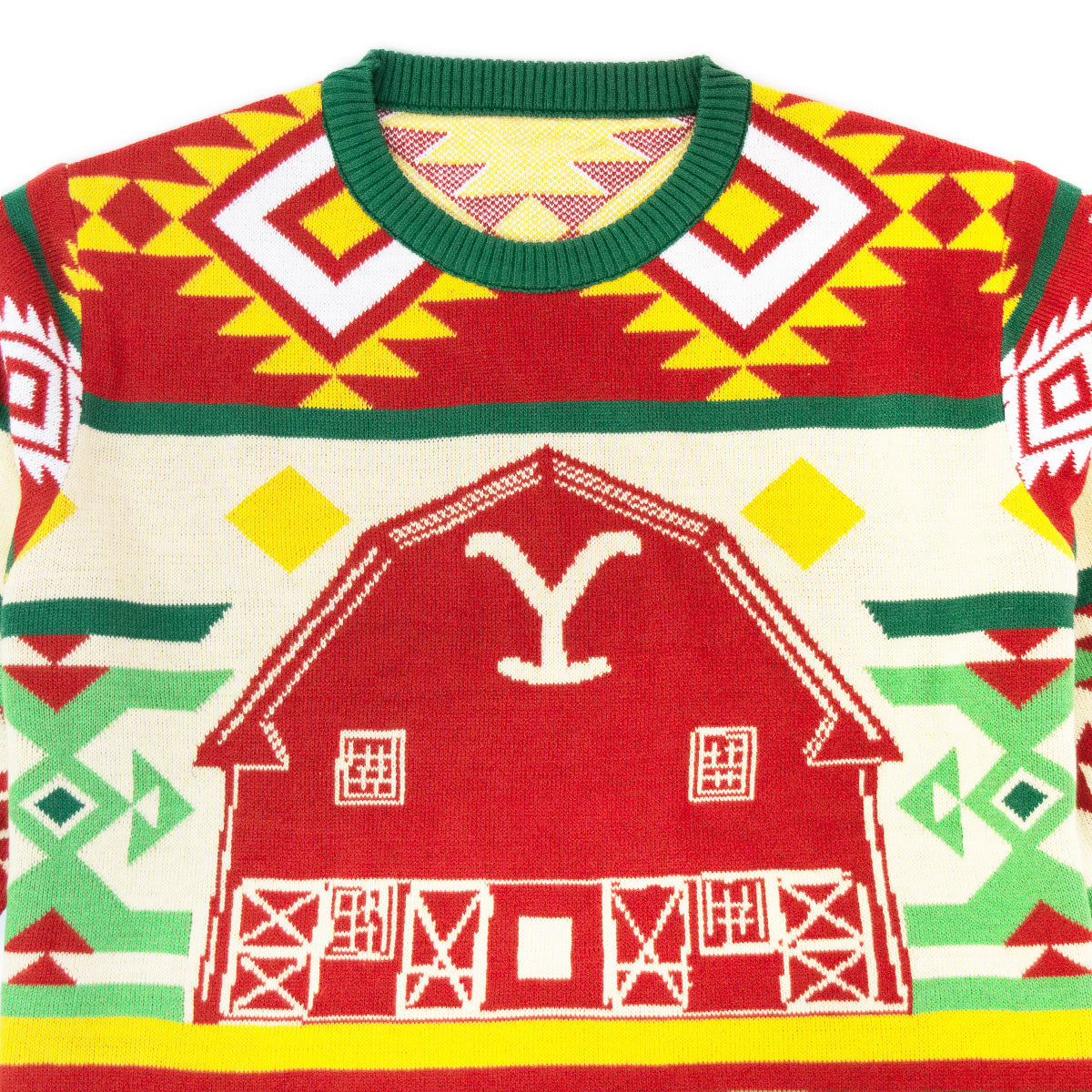 Yellowstone Barn Holiday Sweater
