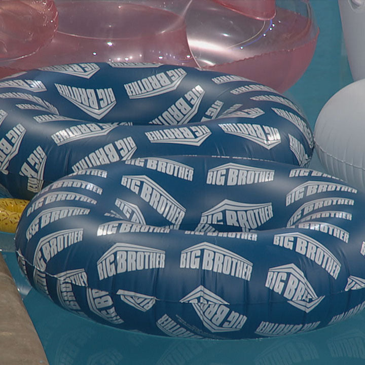 Big Brother Logo Pool Schwimmer - "As seen on" Big Brother