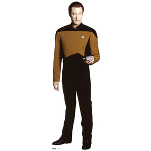 Star Trek: The Next Generation Recortable de cartón de datos